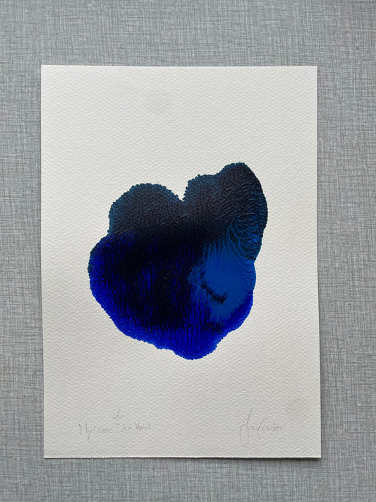 My Ocean Blue Heart 3/10 - A4