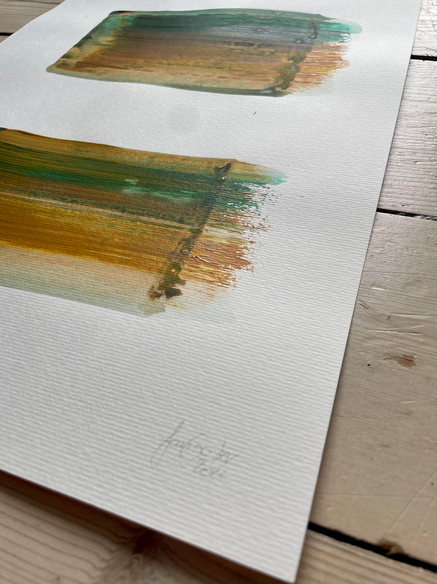 Brush strokes / 30x40cm