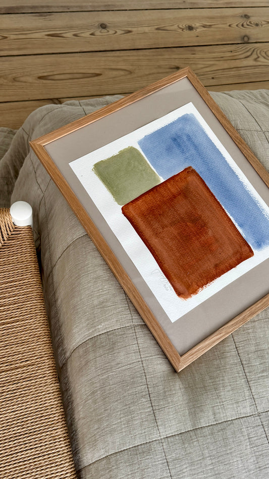 HORIZONT / Fragment 03 Terracotta Square