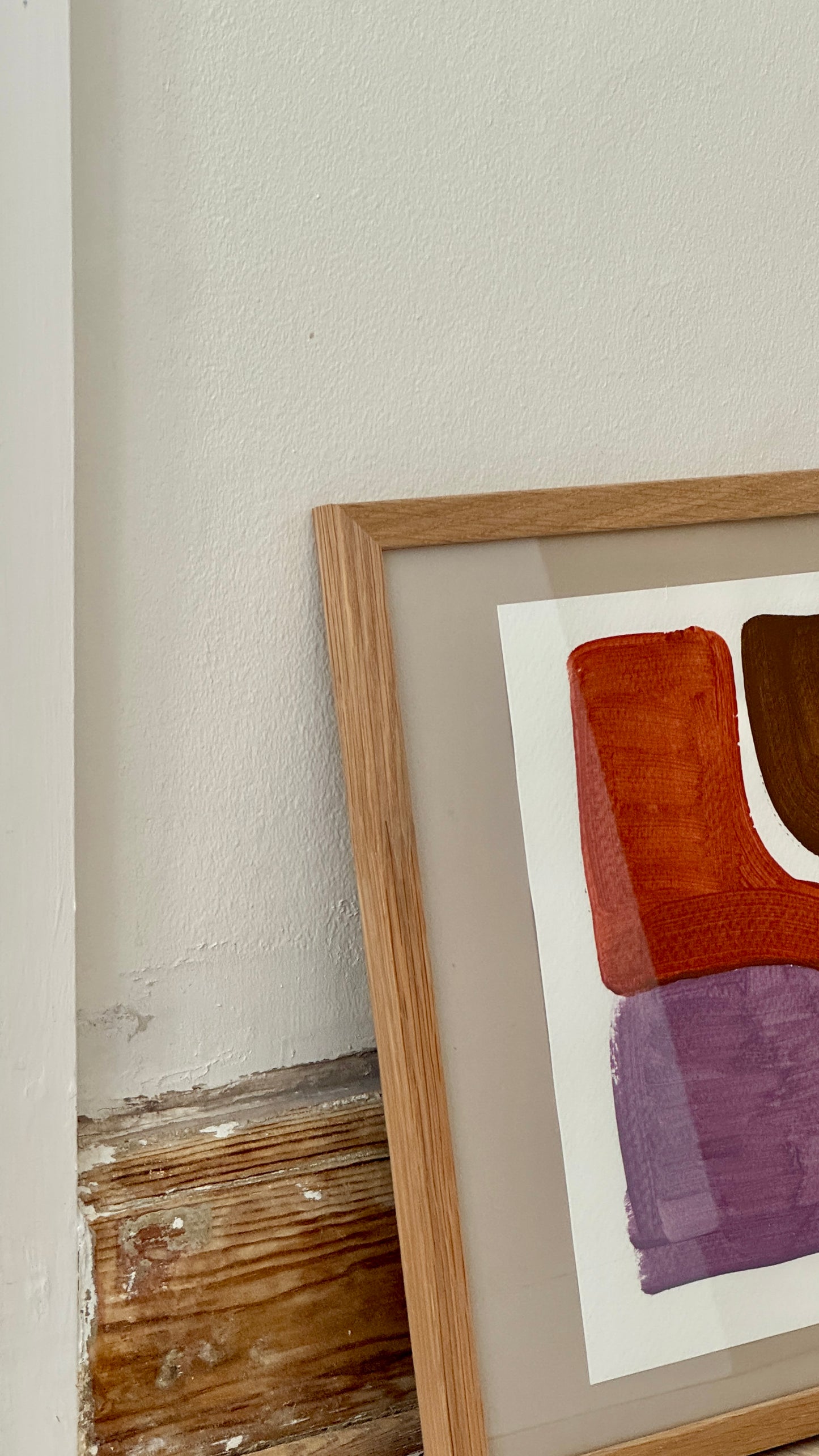 HORIZONT / Fragment 06 Brown Drip