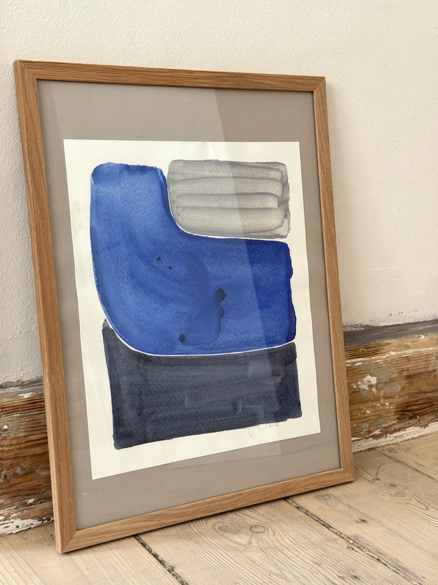 HORIZONT / Fragment 05 Blue Curve