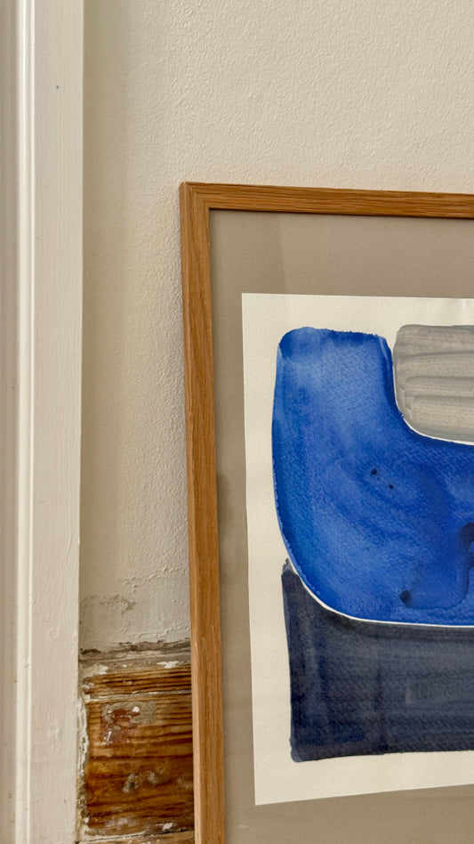 HORIZONT / Fragment 05 Blue Curve