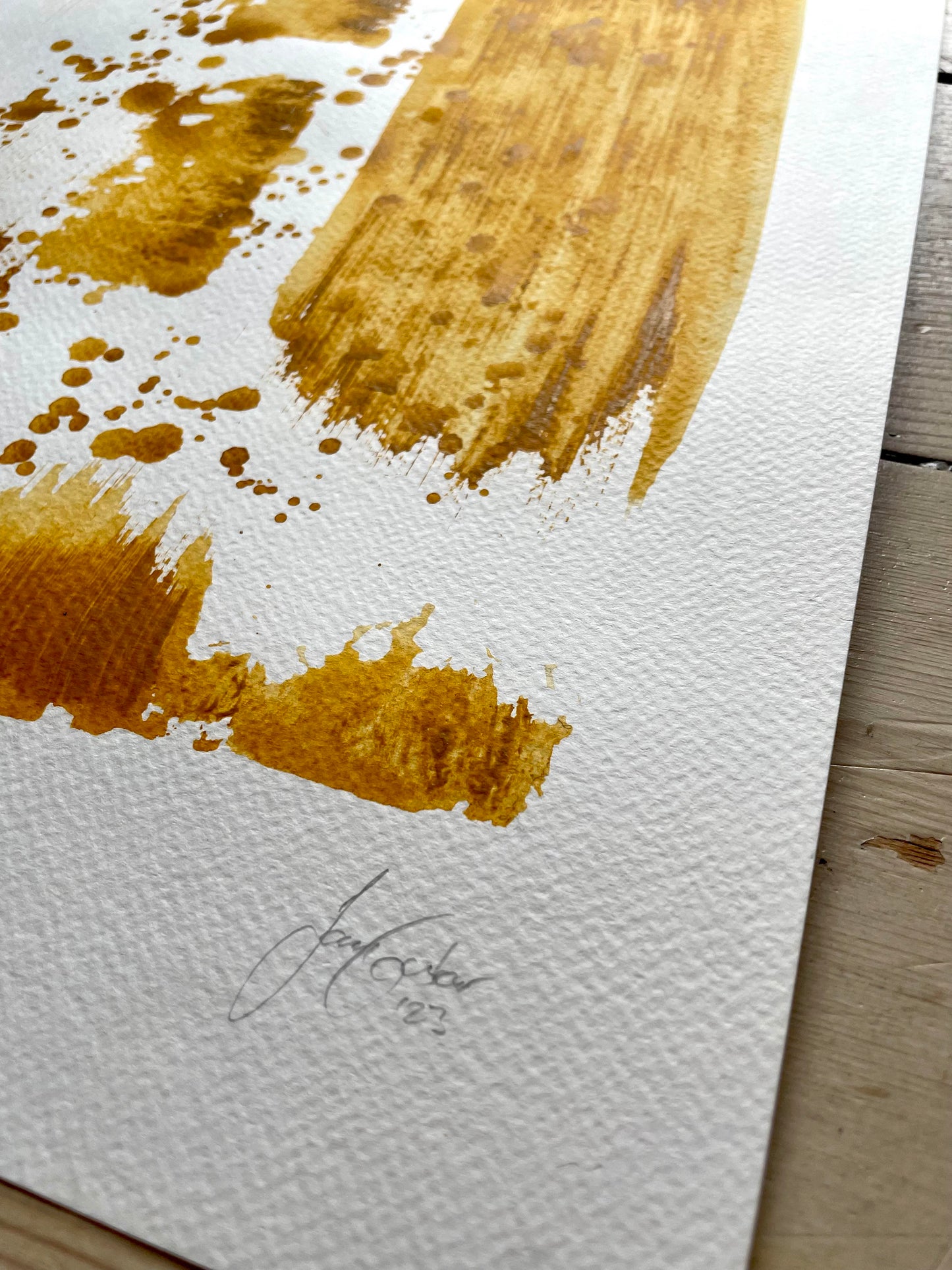 Yellow / 30x40cm