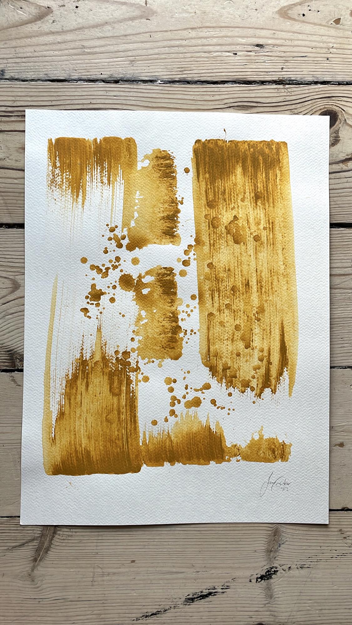 Yellow / 30x40cm