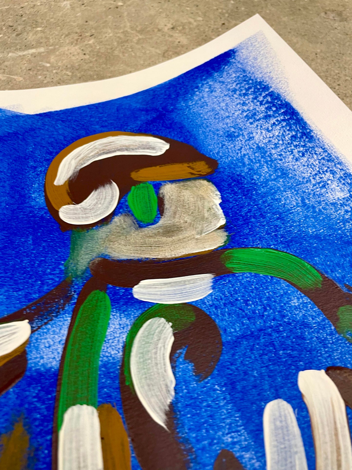 My Man - Blue & Green