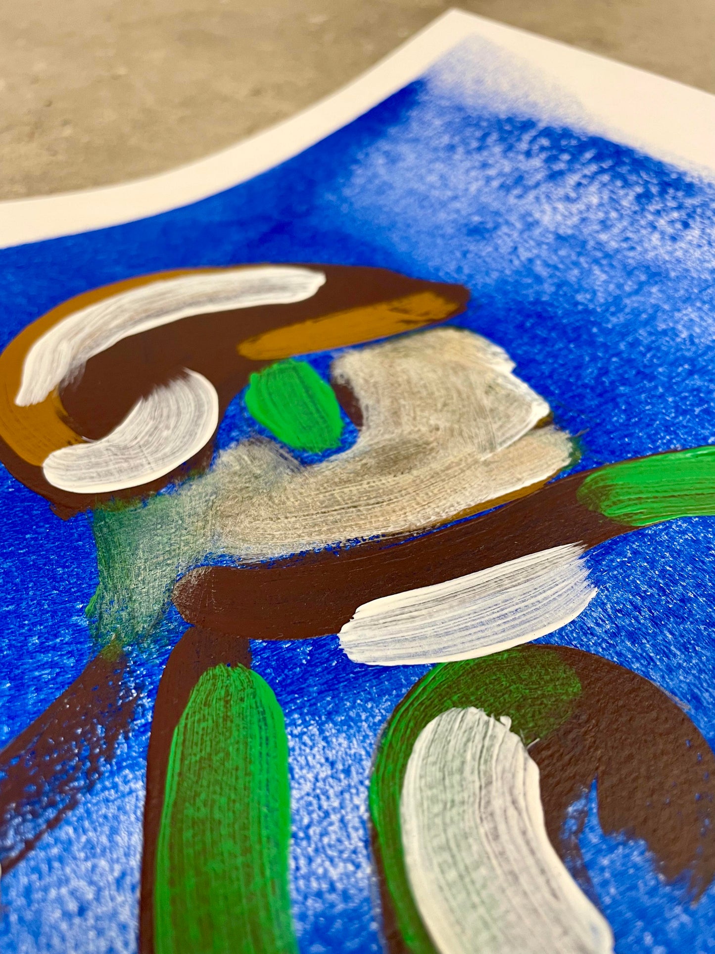 My Man - Blue & Green