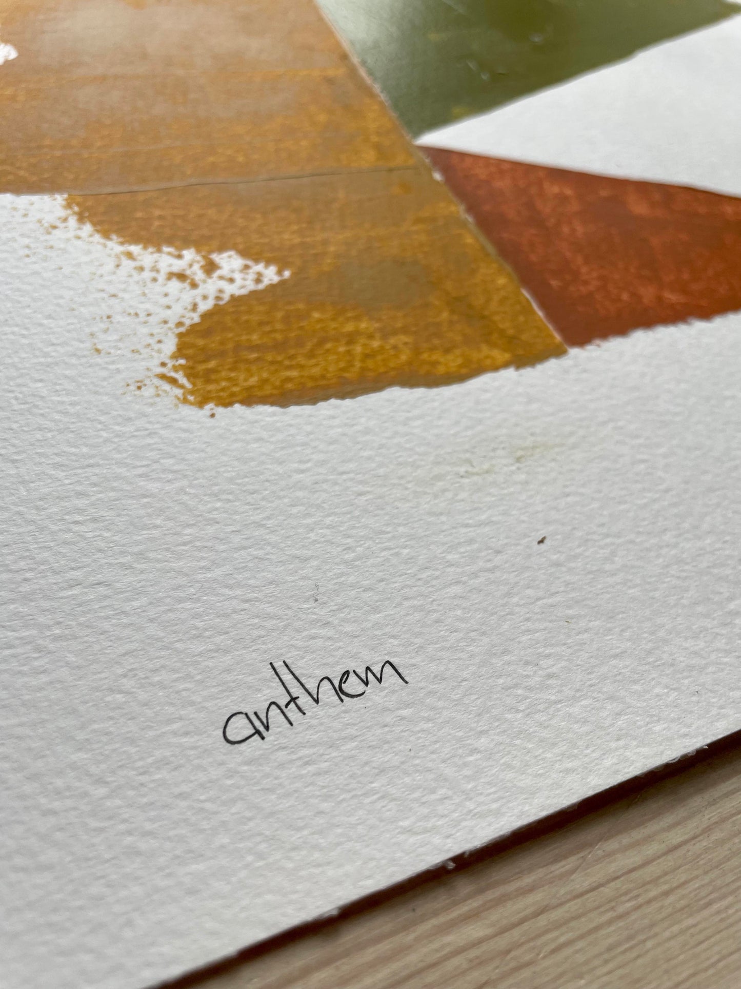 Anthem 3 / 30x40cm