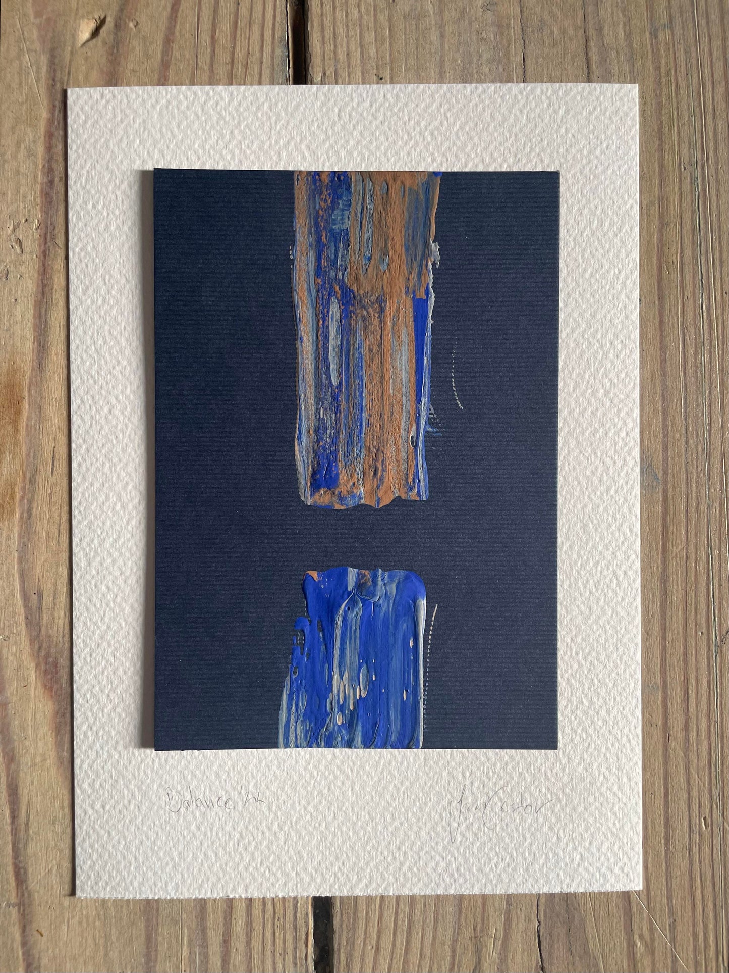 The 'Balance' Blue / A5 - 50% OFF