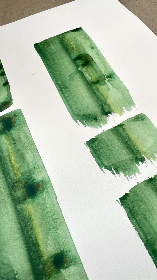 Original 50x70cm / Green 01