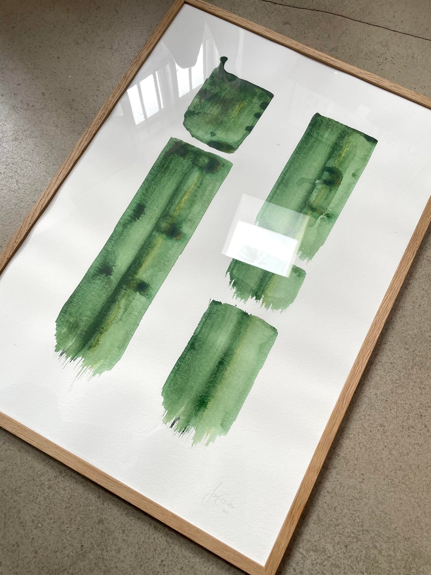 Original 50x70cm / Green 01