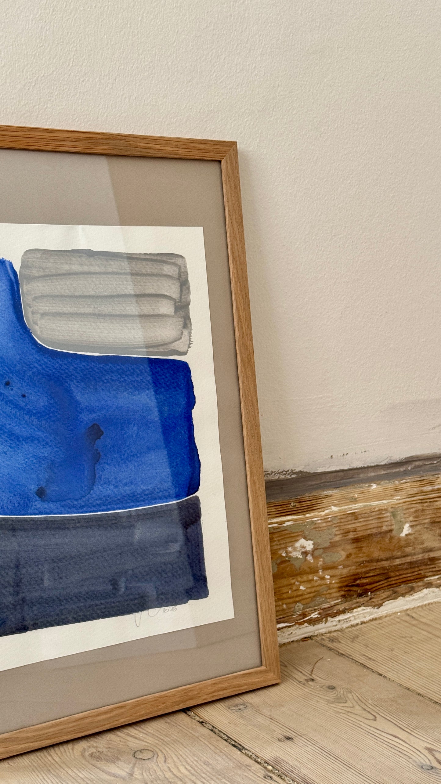 HORIZONT / Fragment 05 Blue Curve