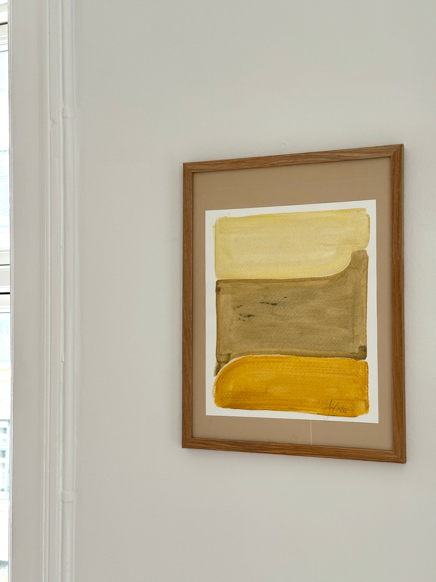 HORIZONT / Fragment 02 Yellow Lines