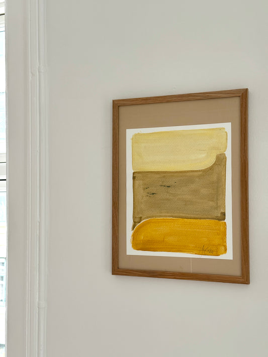 HORIZONT / Fragment 02 Yellow Lines