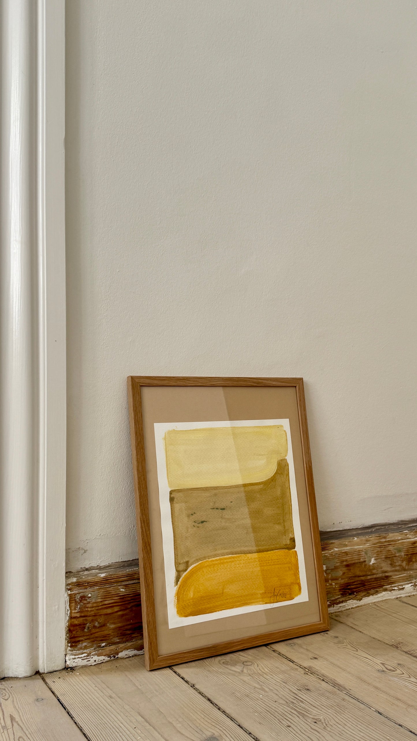 HORIZONT / Fragment 02 Yellow Lines