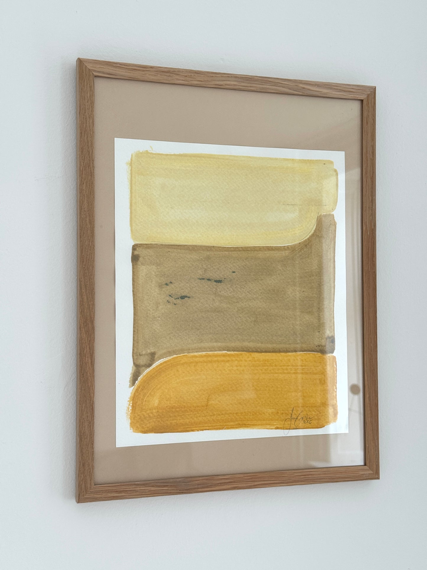 HORIZONT / Fragment 02 Yellow Lines