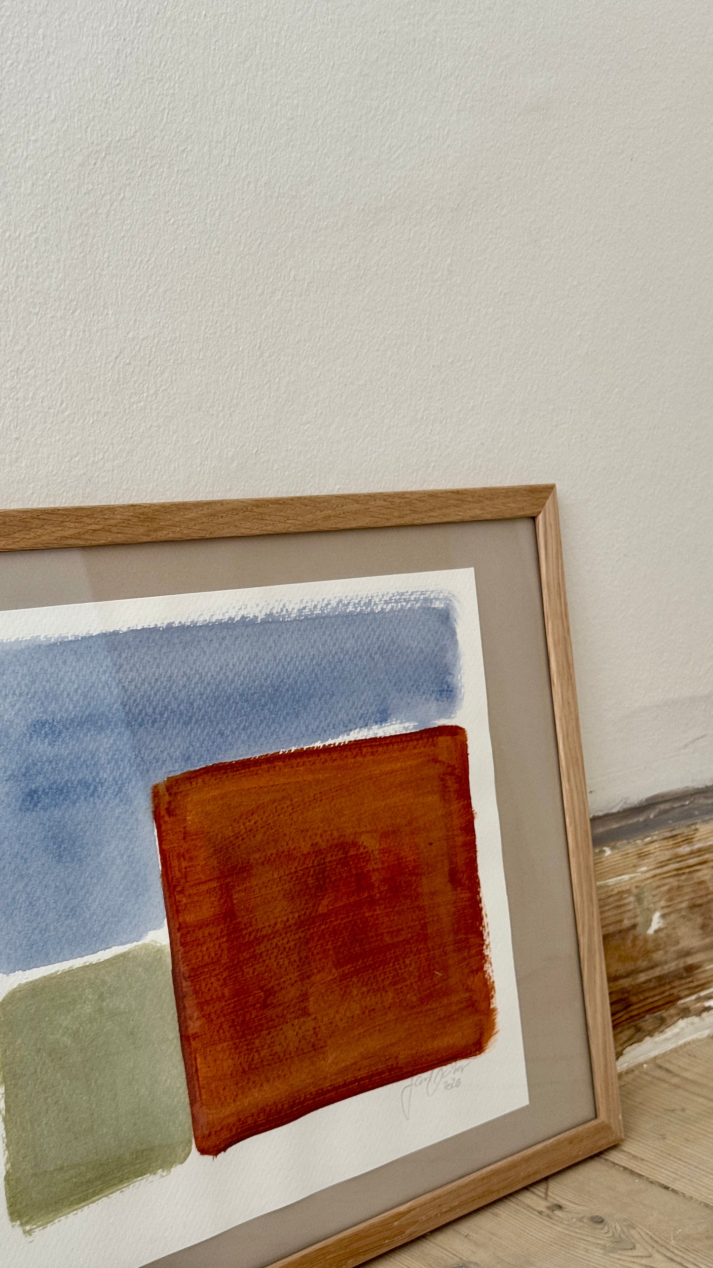 HORIZONT / Fragment 03 Terracotta Square