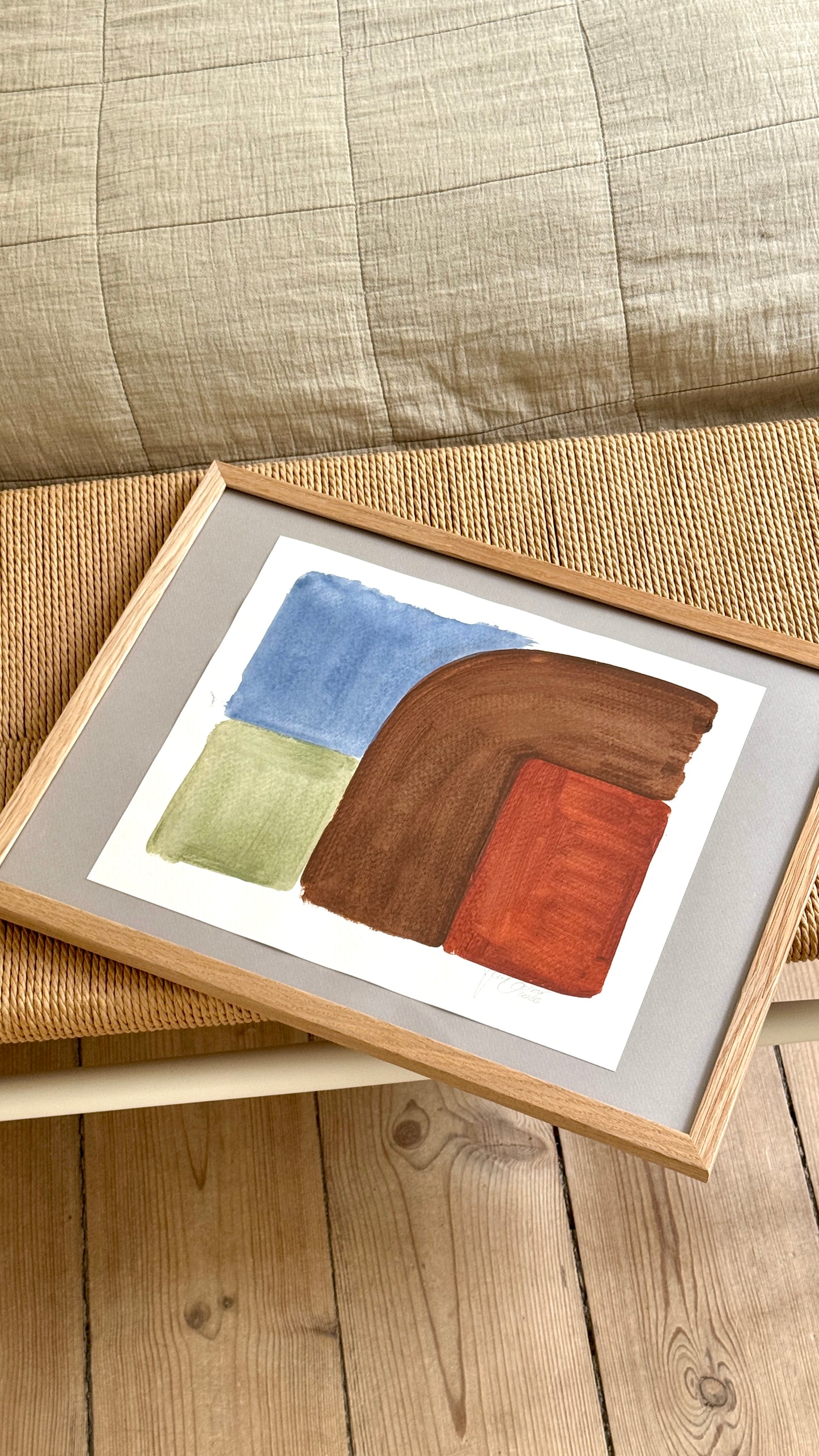 HORIZONT / Fragment 08 Brown Curve