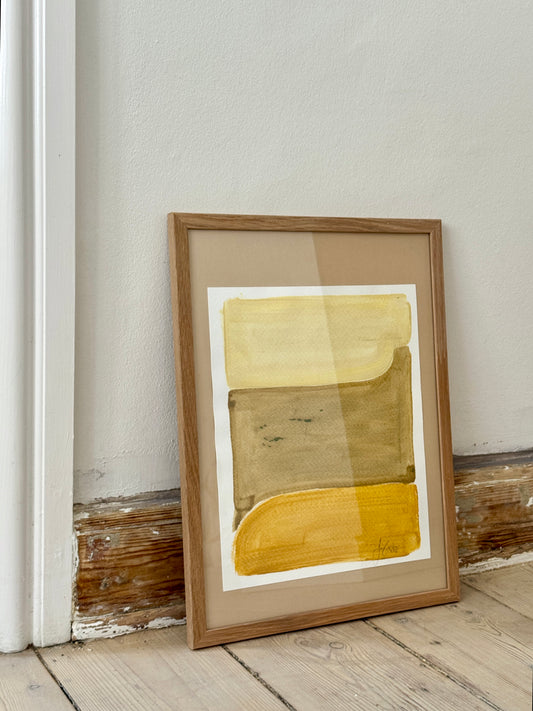 HORIZONT / Fragment 02 Yellow Lines