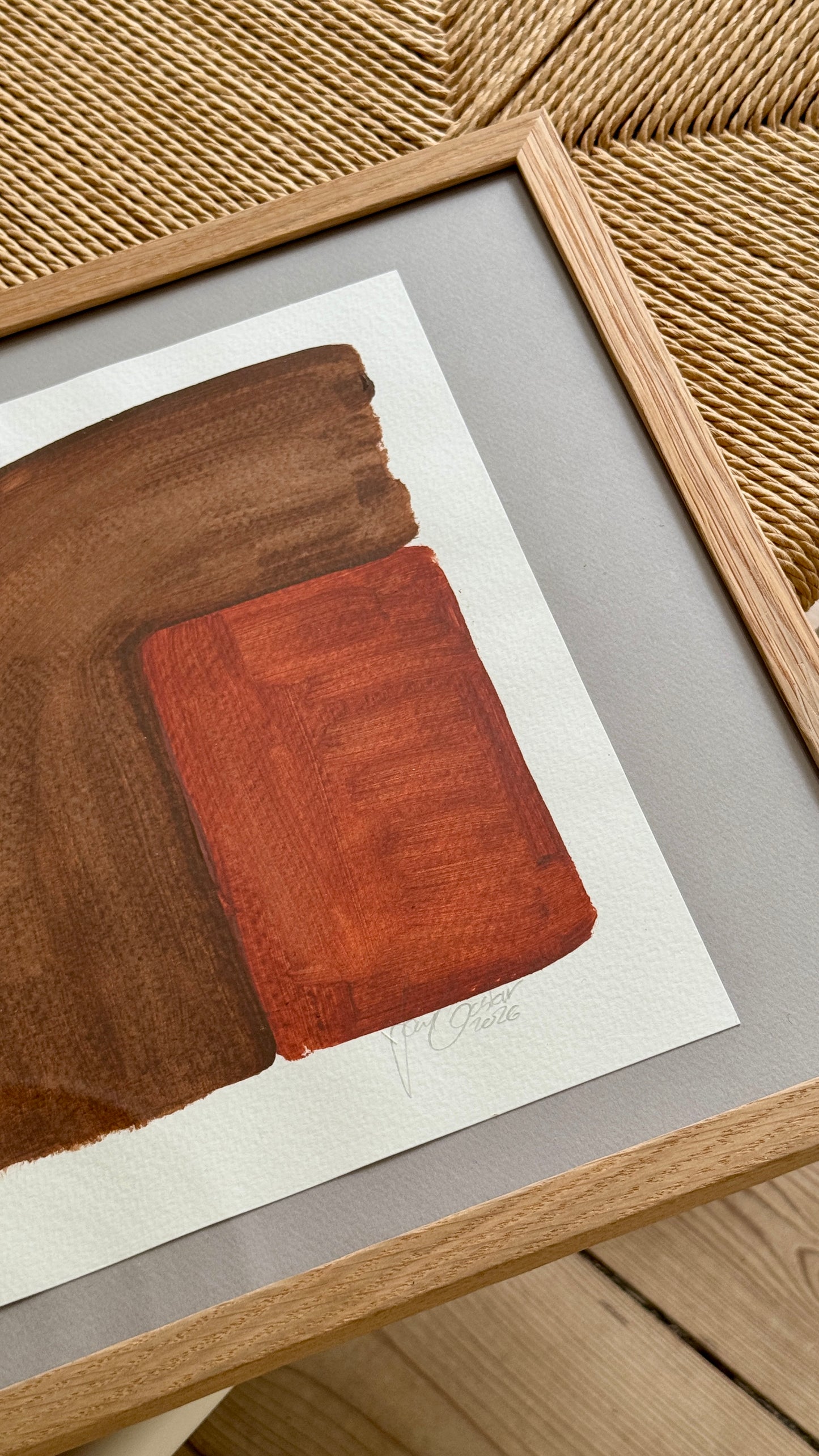 HORIZONT / Fragment 08 Brown Curve