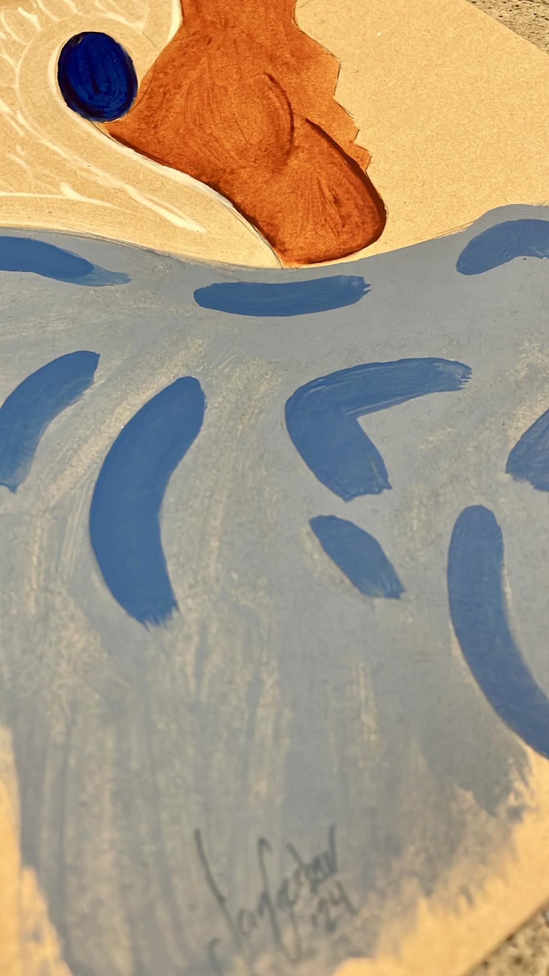 Blue Embrace 1 / NOW: 700kr.